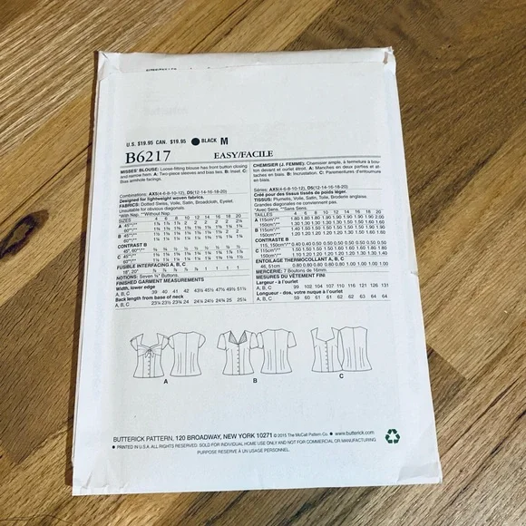 Lot of 5 sewing patterns simplicity and butterick sizes 8-22 - Picture 10 of 11